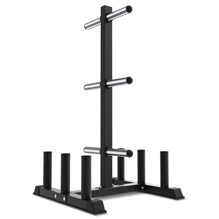 Lifespan Fitness Cortex Olympic Weight Tree and Barbell Holder