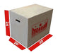 3 IN 1 Wooden Box in white background