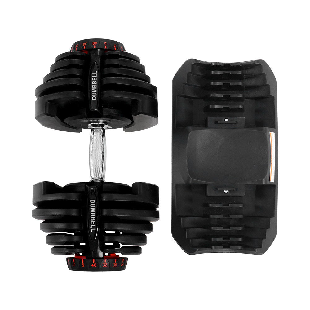40KG Adjustable Dumbbell Features