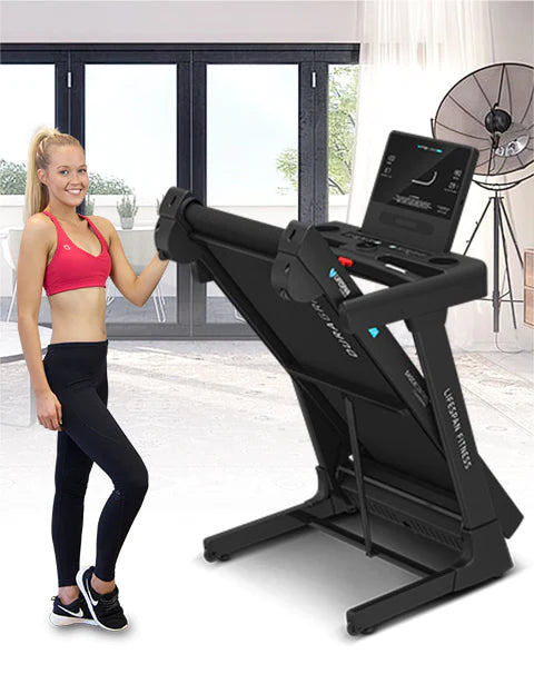Lifespan Fitness Pursuit MAX Automatic Incline and Foldable Treadmill