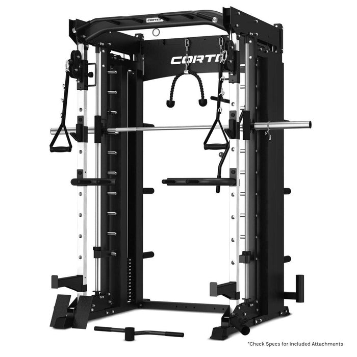 Cortex SM-26 Power Rack with Dual Stack Smith and Cable Machine
