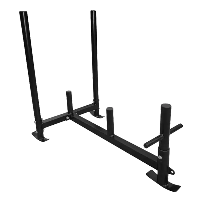 Portable Heavy Duty Gym Sled with Harness