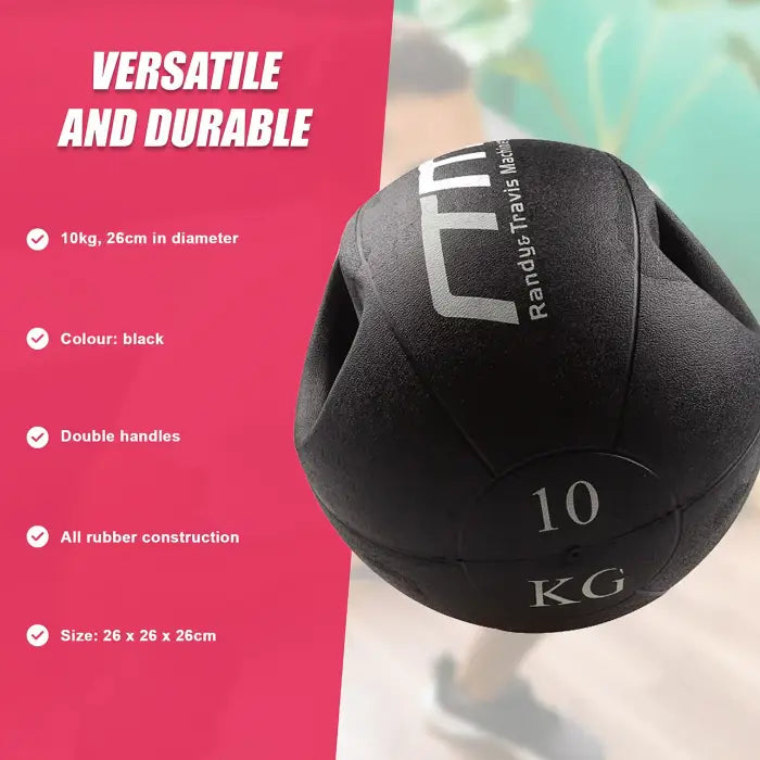 10kg Rubber Medicine Fitness Ball