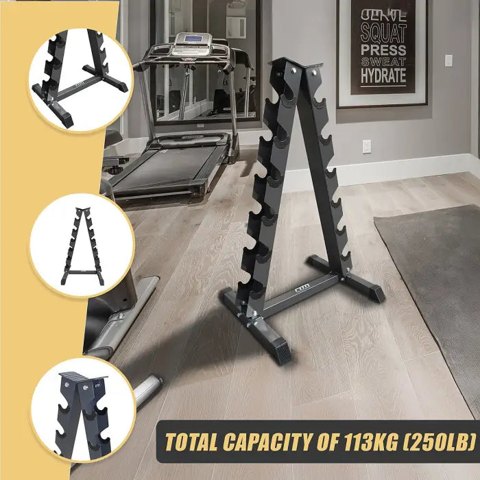 Round Steel Vertical Dumbbell Rack