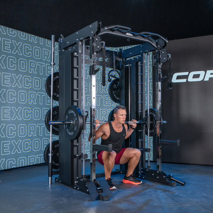 Cortex SM-26 Power Rack with Dual Stack Smith and Cable Machine