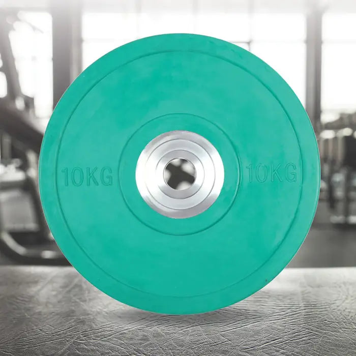 10kg PRO Olympic Rubber Bumper Plate