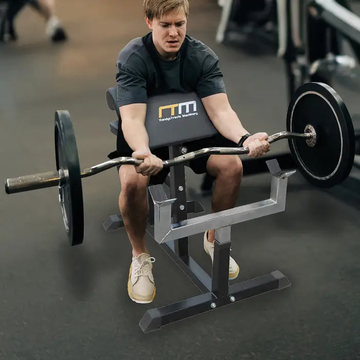 Seated Preacher Curl Bench