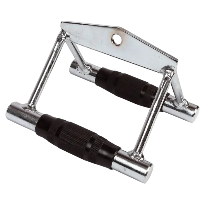 Rubber-coated Close-grip Triangle Attachment — Fitness At Home