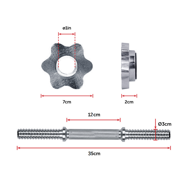 20kg Dumbbell Set