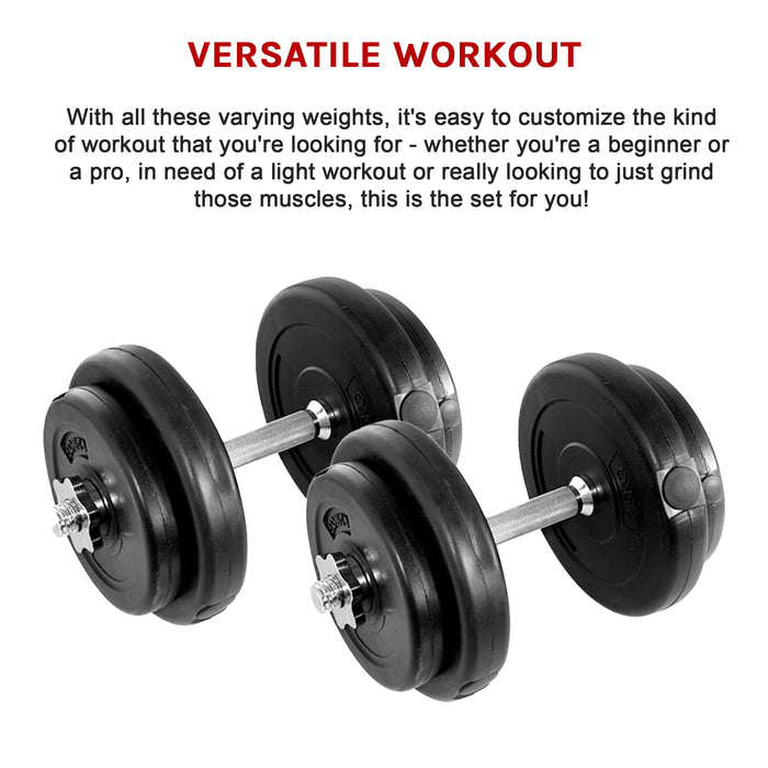 20kg Dumbbell Set