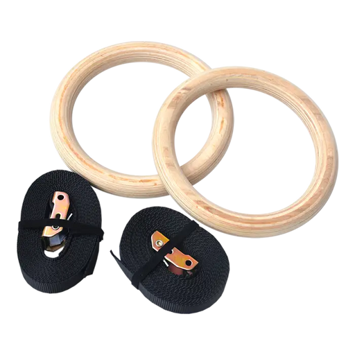 Randy & Travis Machinery Wooden Olympic Gymnastic Rings