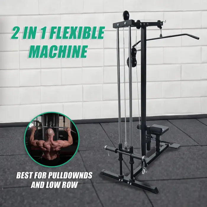 Fitness Plate Lat Pull Down Low Row Fitness Machine