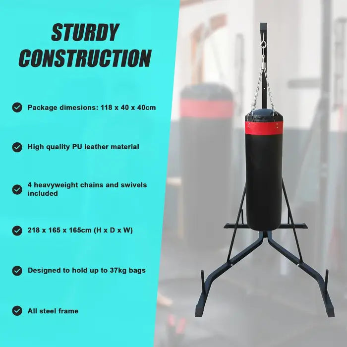 Free Standing 37kg Cardio Punching Bag with Stand