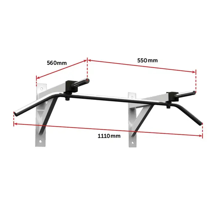 Randy & Travis Machinery Wall Mounted Chin Up Bar