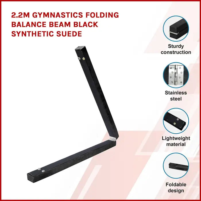 2.2m Gymnastics Folding Balance Beam