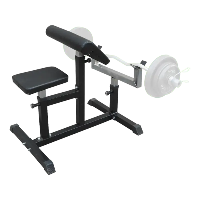 Seated Preacher Curl Bench