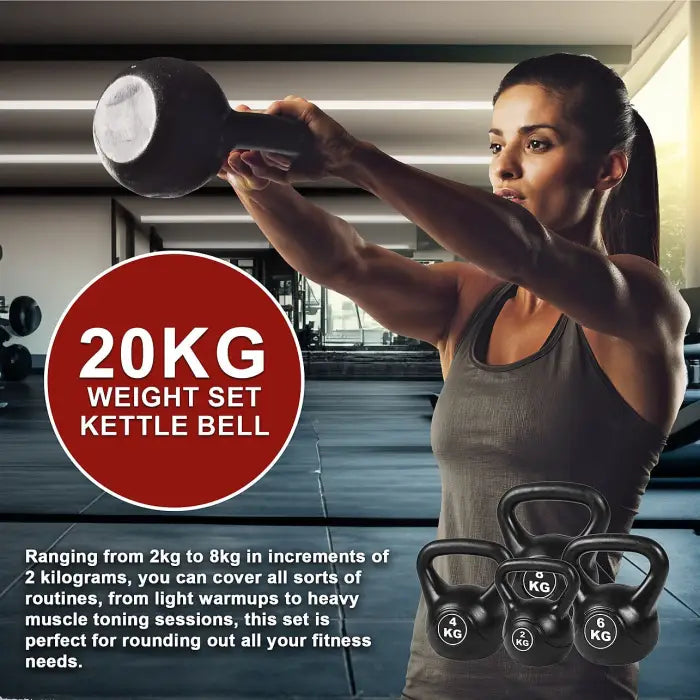 20kg Kettle Bell Weight Set