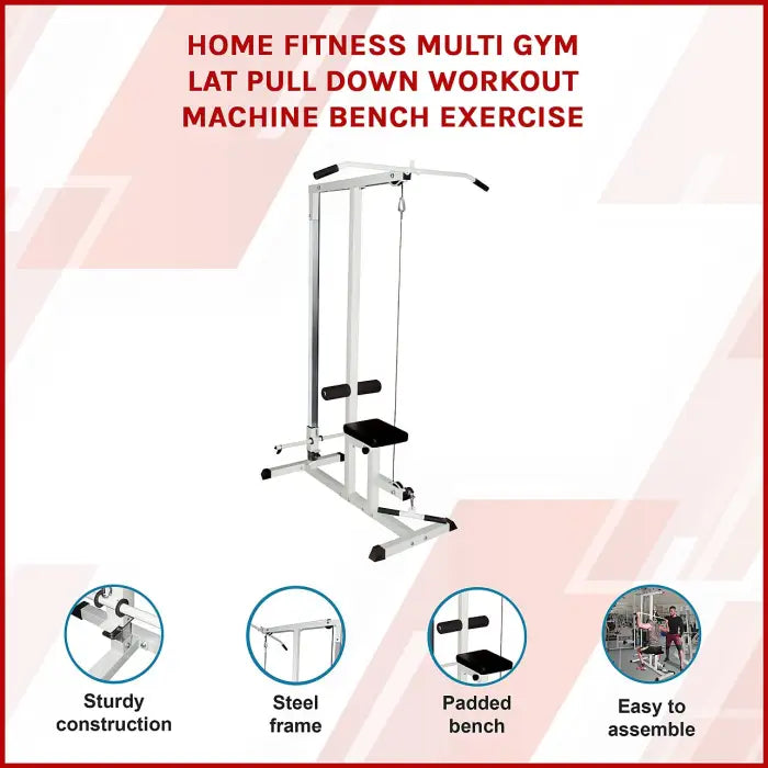 Lat Pull Down Gym For Home Fitness Workout