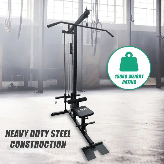 Fitness Plate Lat Pull Down Low Row Fitness Machine