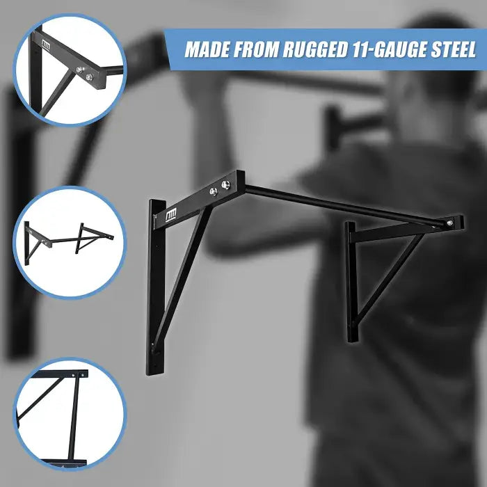 Randy & Travis Wall Mounted Pull Up Bar