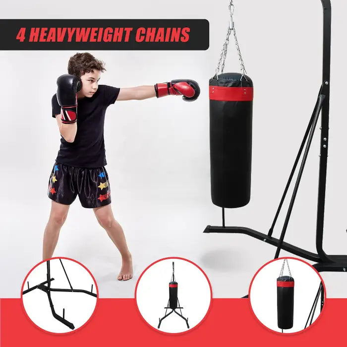 Free Standing 37kg Cardio Punching Bag with Stand