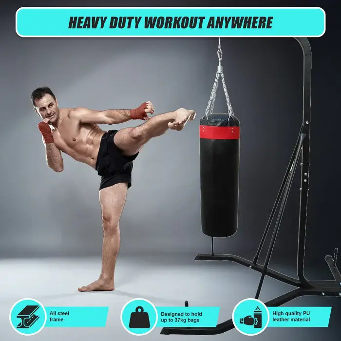 Free Standing 37kg Cardio Punching Bag with Stand