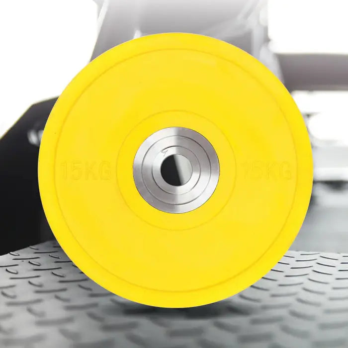 15kg PRO Fitness Olympic Rubber Bumper Weight Plate