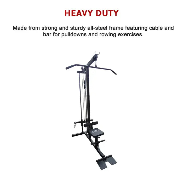 Fitness Plate Lat Pull Down Low Row Fitness Machine