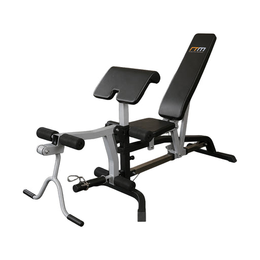 Fid Flat Incline Decline Bench Press w/ Leg Extension