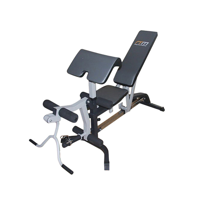 Fid Flat Incline Decline Bench Press w/ Leg Extension