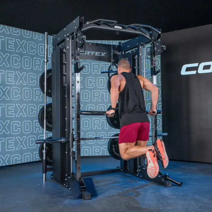 Cortex SM-26 Power Rack with Dual Stack Smith and Cable Machine