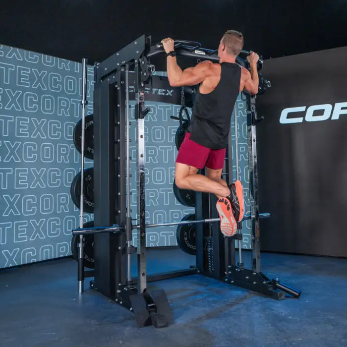 Cortex SM-26 Power Rack with Dual Stack Smith and Cable Machine