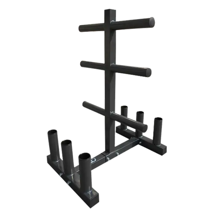 Heavy-duty Steel Olympic Weight Tree Bar Rack Holder Storage