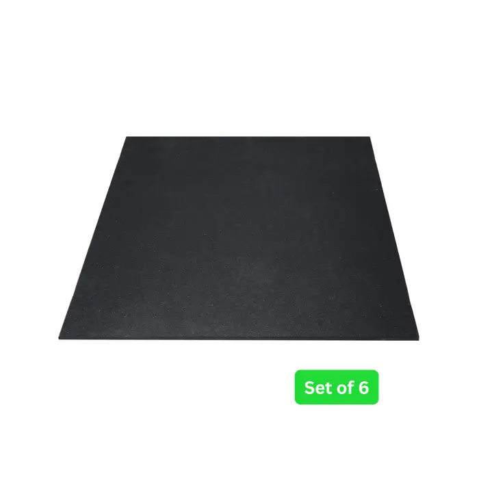 Cortex 10mm Recycled Rubber Gym Mat Set of 6