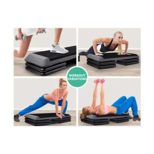 3 Block Level Exercise Aerobic Step Bench