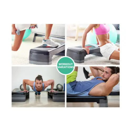 3 Level Aerobic Step Fitness Bench