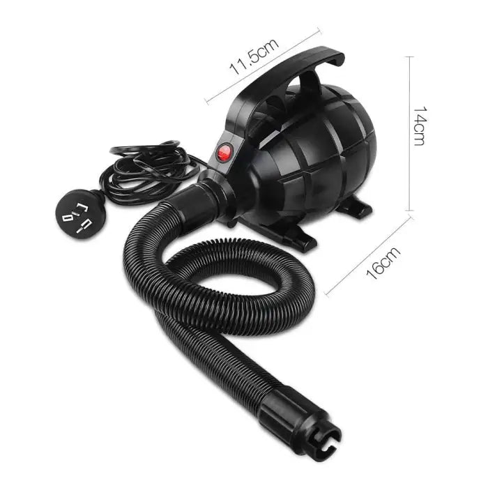 500W Electric Air Pump in Black