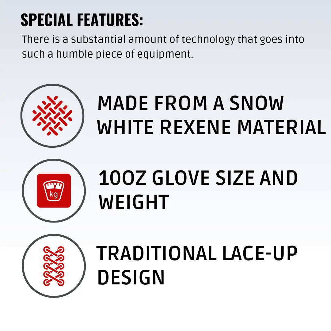 Morgan Lace Up Autograph Gloves (10oz)