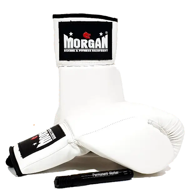 Morgan Lace Up Autograph Gloves (10oz)