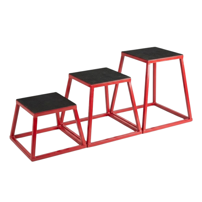 Morgan Sports Plyometric Box Set of 3 (12" - 18" -24")