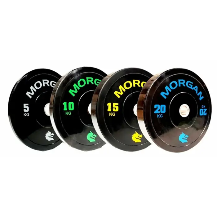 Morgan Sports 100KG Olympic Bumper Plate Pack