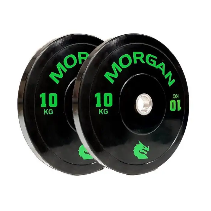 Morgan Sports 100KG Olympic Bumper Plate Pack