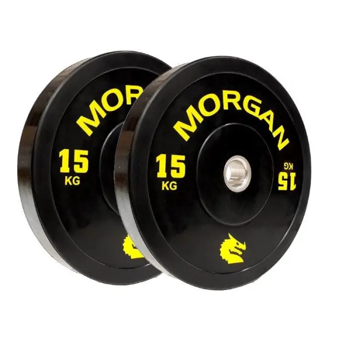 Morgan Sports 100KG Olympic Bumper Plate Pack