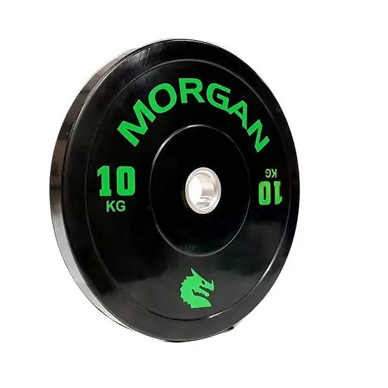 Morgan Sports 10KG Olympic Pair Bumper Plates