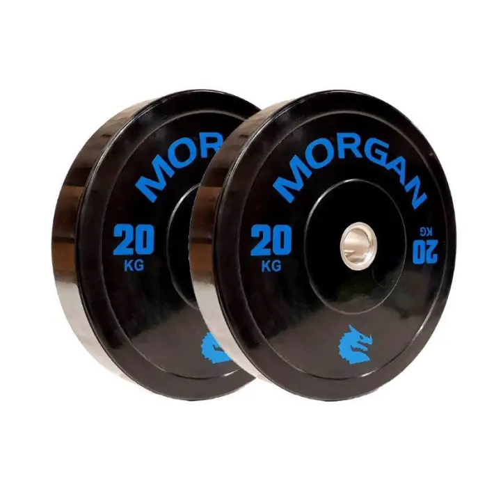 Morgan Sports 150KG Olympic Bumper Plate Pack