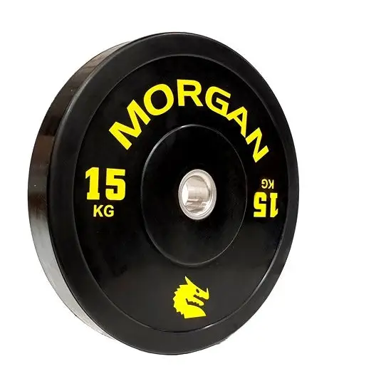 Morgan Sports 15KG Bumper Plates Pair