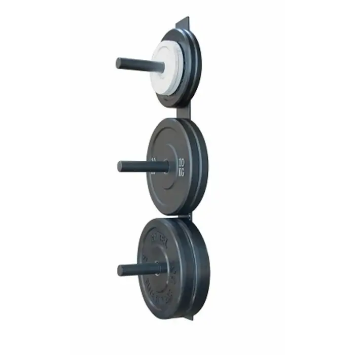 Morgan Sports Wall Mounted Bumper Plate Rack