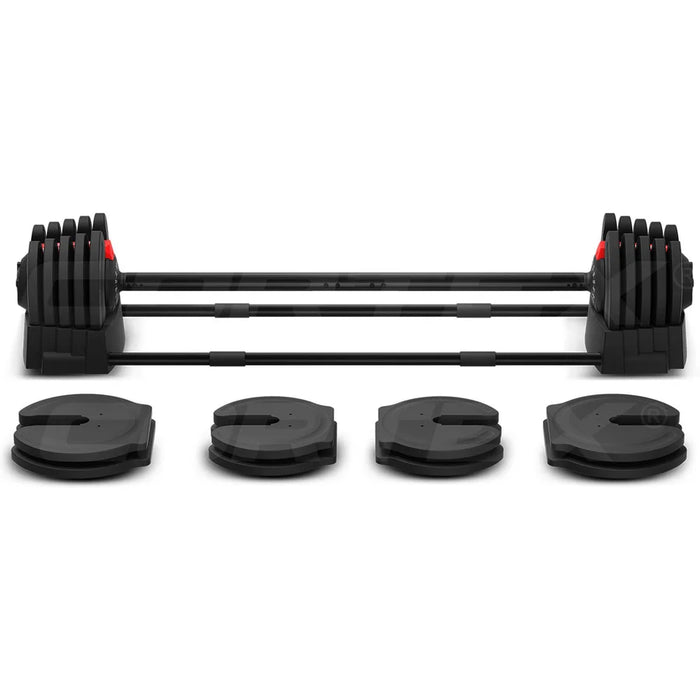 Cortex Revolock V2 40kg Adjustable Dumbbell & Barbell All-in-One Set