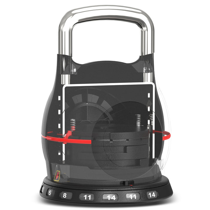 CORTEX 7-in-1 RevoLock Quick Adjust 20kg Kettlebell