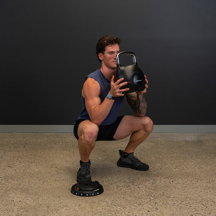 CORTEX 7-in-1 RevoLock Quick Adjust 20kg Kettlebell